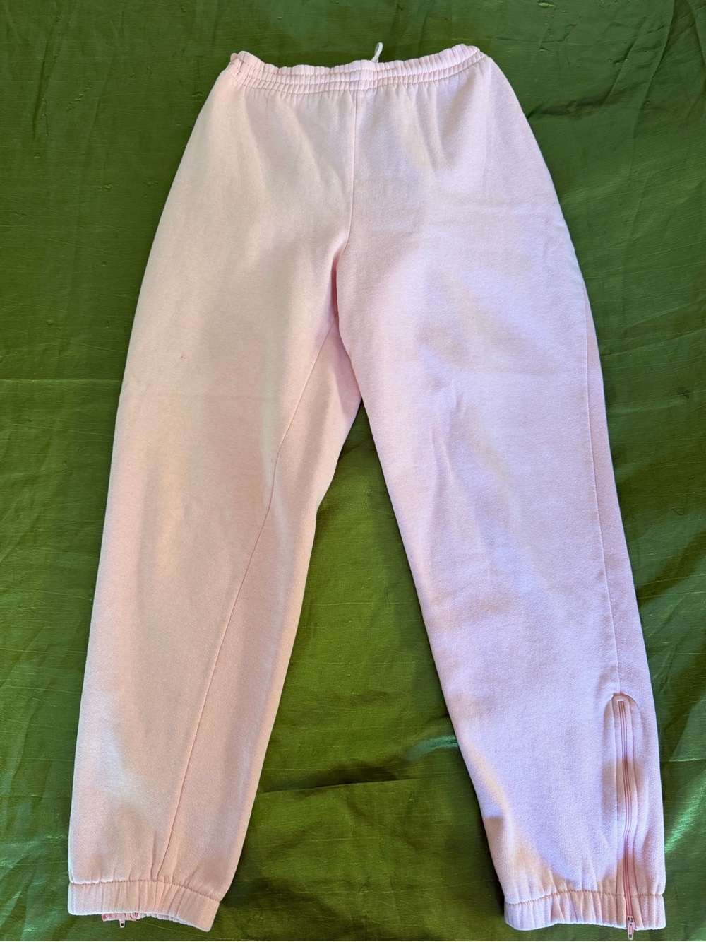 Le Coq Sportif Pink Sweatshirt with Aqua V-Inset - Picture 9 of 12